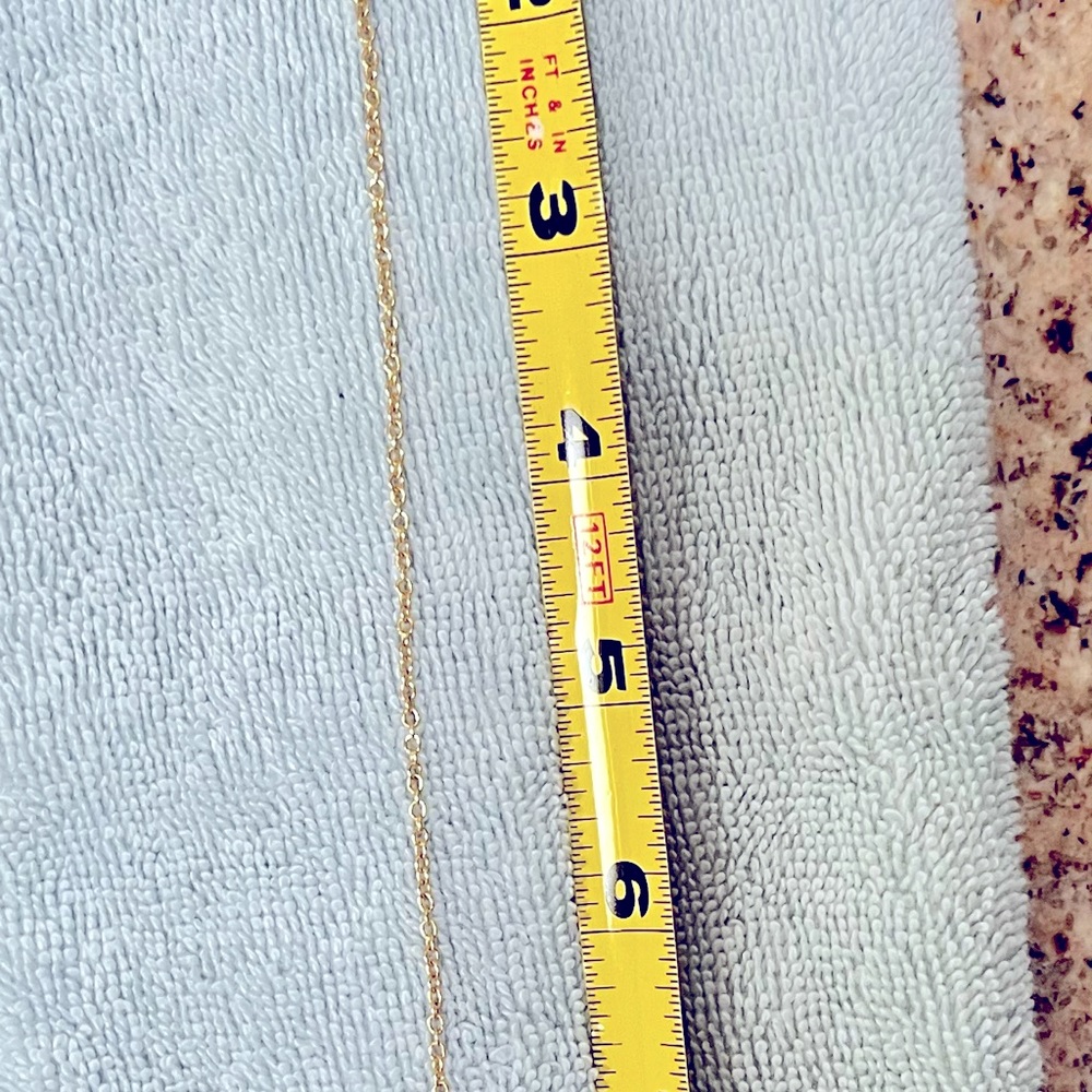 14kt Solid Yellow Gold Toggle Clasp 18” Bracelet. - image 4